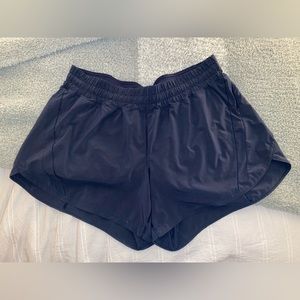Navy 5inch Lululemon Track That Shorts
